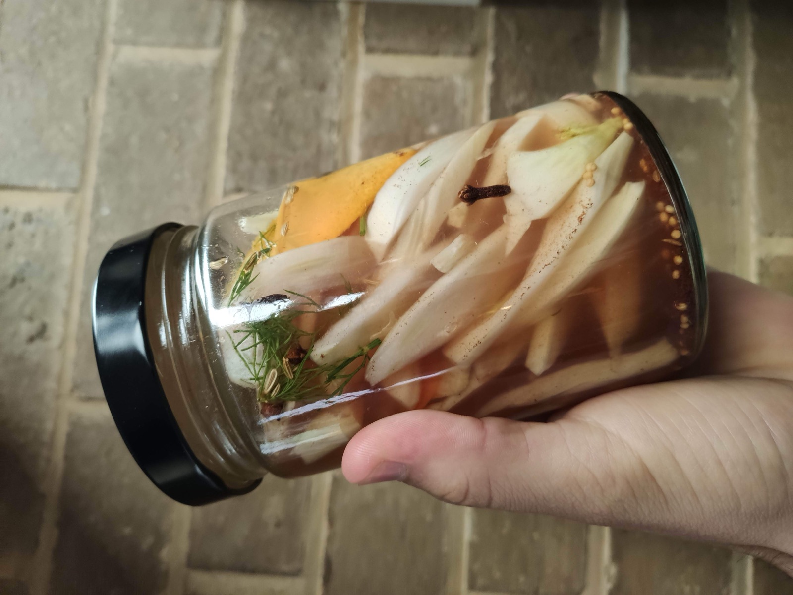 Pickled fennel